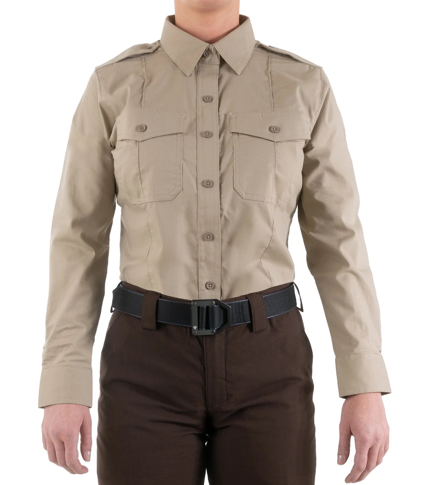 WOMEN'S FIRST TACTICAL V2 PRO DUTY UNIFORM SHIRT L/S