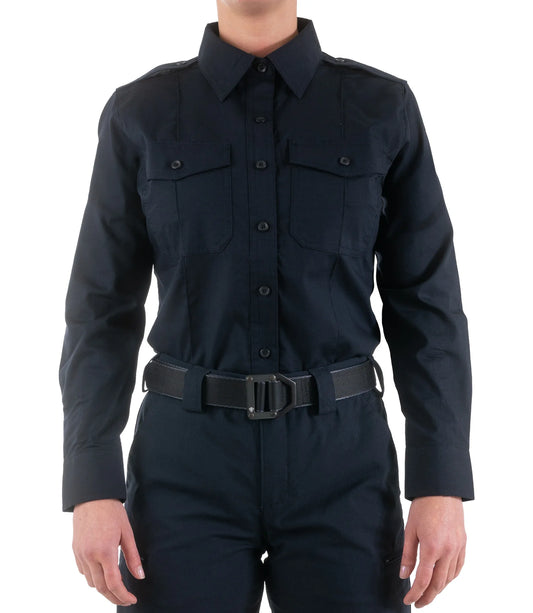 WOMEN'S FIRST TACTICAL V2 PRO DUTY UNIFORM SHIRT L/S