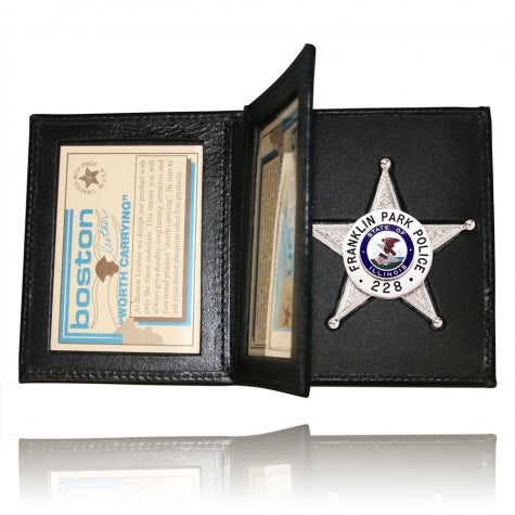 BOSTON LEATHER WALLET 122-S-4103 NYS CORRECTIONS